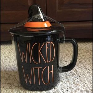 Rae Dunn Wicked Witch Mug with Topper